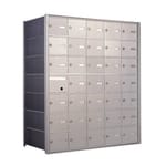 View Front Loading 14-Door Horizontal Mailbox